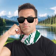 Bufandas tubulares elásticas, transpirables, suaves, resistentes al viento y de piel amigable