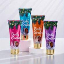 Body Bath Gift Set, Body Lotion 120ml + Body Milk 3.53oz, Improve Skin Texture, Make Skin Feel Smoother, Moisturize Skin, Make Skin Look Younger. - Hot Pink - View 1