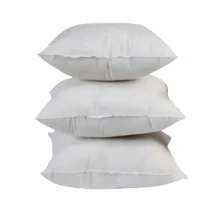 Kit Com 3 Unidades Enchimento Almofada Refil 45x45 Antialérgica - Branco - Visão 3