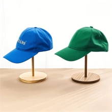 优质木制帽架，服装和珠宝店商业帽子展示架，卧室衣橱帽子架，性别揭秘派对，生日、婚礼、派对的完美选择，送给同事、朋友和家人的完美礼物，返校礼物 - 彩色 - 查看 5