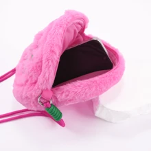 Miniso Túi xách đeo chéo họa tiết bánh - Hồng - Xem 3