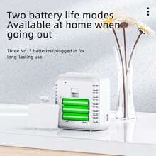 LED Clock Student Alarm Clock Plug-In Dual-Purpose Large Screen Display Digital Clock Temperature Clock Room Decor Bedroom Decor Dormitory Decor Back To School Home Decor School Supplies