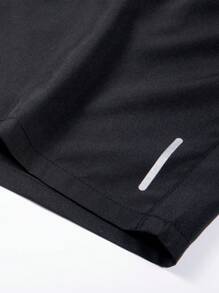 3 Stücke/Set Herren Lässig Schnell Trocknend Atmungsaktiv Zip Tasche Weite Shorts, Mode Vielseitig Einsetzbar Sporthosen für Frühling/Sommer