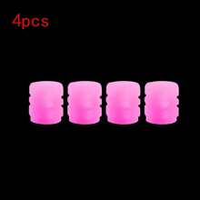 Glow-In-The-Dark Tire Valve Caps For Cars, Electric Vehicles, Motorcycles, Bicycles, Trucks