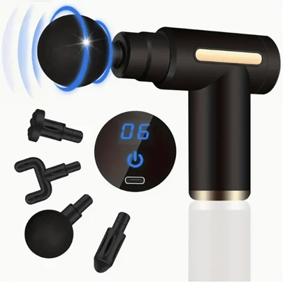 筋膜枪 - 肌肉座 - 专业理疗级多功能迷你电动手持锤肩颈颈腰身体敲击背部电动仪器