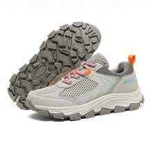 Women's Outdoor Sports Hiking Shoes With Breathable Upper And Anti-Slip Sole - Beige - View 5