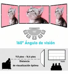 BDQ 100 Inch 120 Inch Projector Screen 16:9 Foldable Anti-Crease Portable Projector Movies Screens For Home Theater Outdoor Indoor Support Double Sided Projection - 100 In. - View 6