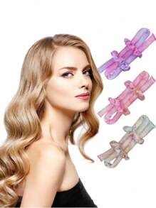 1pc No-Heat Curling Hair Roller, Heatless Foam Sponge Hair Curler, Slouchy Sleep Wavy Hair Styling Tool, Large Wave Hairstyling Tool Suitable For Daily Use, Hair Accessories For Updos