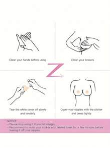 200/150/100 Pcs Disposable Flesh-Colored Round/Floral-Shaped Nipple Covers, Seamless Breathable Self-Adhesive Opaque Bra Liners, Bra Accessories For Women, Low-Cut Evening Gowns, Bras, Innerwear Accessories, Pasties To Prevent Exposure, Wedding Photography Supplies, Wedding Dress Accessories