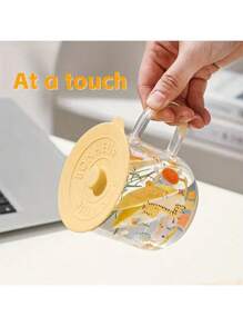 1 paquete de tapas de silicona para tazas - Tapas universales a prueba de polvo para tazas, tazas de té, vasos - Estilo nórdico gris, amarillo, negro, blanco y otros - Para uso en oficina y hogar - Regalo perfecto para familia, colegas, amigos - Ideal para Halloween, Navidad