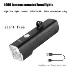 TOSUOD Bicycle Taillight, 1000 Lumens High Brightness Rear Light For Night Riding, Rear Mounted Design - Black - Multicolor - View 15