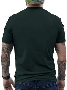 3D Fashion Crew Neck T-Shirt - 100% Polyester Knit Fabric, Regular Fit, 3D Printed Graphic