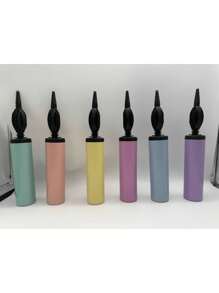 1/3pcs Balloon Inflator, Random Color Balloon Hand Pump, Balloon Accessories, Party Activities Supplies, Party Tools