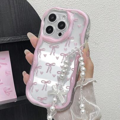 1 chiếc ốp lưng điện thoại in hình nơ bướm bóng bẩy, dày dặn, chống rơi vỡ, tương thích với iPhone 11 12 13 14 11Promax 12Promax 13Promax 14Promax XR 15 15PRO 15PROMAX, [Phiên bản quốc tế, không phải phiên bản nội địa] dòng Galaxy A05/A15/A25/A35/A53/A54/A55/S23/S24, kèm dây đeo, phiên bản quốc tế, không phải phiên bản nội địa.