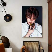 Framed SKZ  Know ROCKSTAR Album Concept Photo Music Poster Korean Idol Grunge Fashion Kpop Photocard Style Print  Kpop Boy Band Wall Art Retro. - Framed - View 2