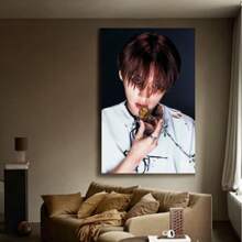 Framed SKZ  Know ROCKSTAR Album Concept Photo Music Poster Korean Idol Grunge Fashion Kpop Photocard Style Print  Kpop Boy Band Wall Art Retro. - Framed - View 3