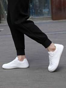 Neue lässige, atmungsaktive, breitzehenförmige Outdoor-Kletter-, Rad- und Lauf-Sportschuhe, rutschfeste Wanderschuhe - Weiss - Übersicht 7