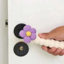 Protective Sheath Door Handle Cover Anti-Slip Antistatic Door Knob Cover Silent Anti Collision Child Safety Door Handle Protection2PCS