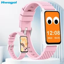 Hwagol 170 MAh Kids Smart Watch Gift Age 5-12, 4 Games HD Touch Screen Women's Smart Watches With 11 Sport Mode Music Control 80+ Watch Faces Pedometer 12/24 Educational Birthday Gifts Men Smart Watch For Girls Boy Ages 7 8 9 10