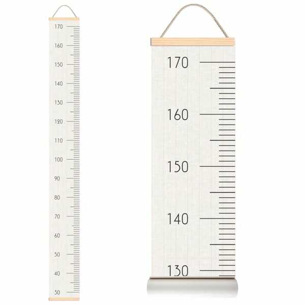 Régua Do Crescimento Infantil Para Pendurar - Tecido Canvas - 170cm - medir altura das crianças