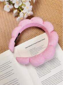 1- Wash Face Bow Headband/1- Sponge Headband/2- Wash Face Wristbands/3 Pieces Set -1 Bow Headband And 2 Wash Face Wrist Straps/3 Pieces Set -1 Sponge Headband+2 Wash Face Wrist Straps/4-Piece Set -1 Bow Headband+1 Sponge Headband+2 Wash Face Wrist Straps - Pink - View 11