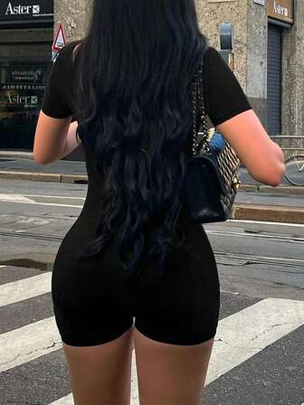 AiTyi Women's Jumpsuit, Slimming Shaping Comfortable Casual Sexy Outdoor CommuteRompers, Versatile For All Seasons