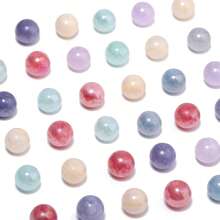8 毫米镀天然天使石玉石珠子适用于手链项链 DIY 饰品珠宝制作手工配饰 - Beads - 查看 7