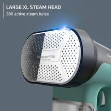 Rowenta Handheld Steamer For Clothes, Pure Force 2in1 Steamer & Iron, 1875W, Vertical/Horizonal Steaming & Ironing, Lightweight, Auto-Off, XL Power, 1875 Watts, DR8822 - 2 合 1 熨斗和蒸氣機 - 查看 2