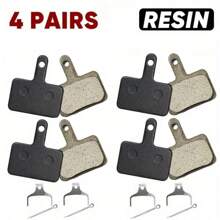 2/4 pares de pastillas de freno de resina para componentes de bicicleta Marca B01S Pastillas de freno hidráulicas resistentes al desgaste para MTB Pastillas de freno para B03S B05S Accesorios de bicicleta