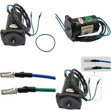 Outboard Electrical Tilt Trim Motor For Johnson Evinrude OMC 40 48 50 Models 18-6285 6243 - black1 - View 1