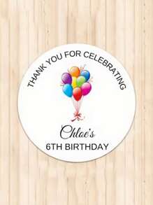 Pegatinas y logotipos personalizados, pegatinas personalizadas de 4, 5, 6 o 7 cm, personalizadas con su nombre y fecha, perfectas para pegatinas creativas como bodas, cumpleaños y bautizos. Adecuadas para diversas ocasiones, incluyendo fotos, imágenes, etiquetas, pegatinas con logotipo personalizado, invitaciones a fiestas de cumpleaños, suministros para fiestas de agradecimiento, multifuncionales, de dibujos animados, regalos ideales para él, regalos ideales para ella, mamá, amigos, hijo, hija, hogar, escuela, comedor, sala de estar, dormitorio, salón de té, oficina, útiles escolares, hogar y vida, decora tu hogar, etiquetas personalizadas - Multicolor - Ver 31