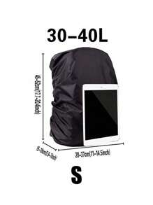 Travel Backpack Rain Cover Backpack With Reflective Stripes, 15-75l Waterproof Bag Camping Mountaineering Dustproof Rain Cover Backpack Protective Cover, Backpack Rain Cover Outdoor Mountaineering Waterproof Cover Schoolbag Rain Cover Dust Cover, Suitable For Mountaineering, Tourism, Beaches, Fishing, Cycling And So On.