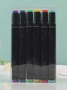 [12/24/30/36/40/48/60/80/100/120/168/204/262] colores Bolígrafos de marcador metálico Touchhero, colores vibrantes, punta fina - Multifuncional para pintar piedras, arte, vidrio y manualidades de regreso a la escuela