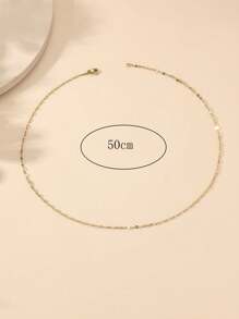 1 pièce Collier de mode avec décorations de sequins pailletés