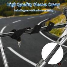 80CM Bike Lock Chain, Anti Theft Anti Cut Bicycle Lock, High Security Cycling Lock With 2 Keys For Bike, Motorcycle, Fence, Gate, Scooter