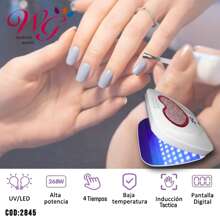 Lampara para uñas profesional SUN QY-9 - Blanco - Ver 2