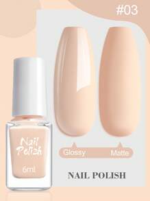 8 件/套 6ml 马卡龙色指甲油套装，彩色指甲油水性亮光珐琅，凝胶抛光底漆和面漆，适合女士、女孩沙龙、DIY 家庭美甲、节日庆祝、情人节礼物