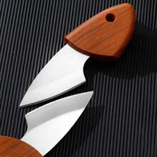 2pcs Mini Multi-Function Keychain Knives, Fruit Knife, Package Opener, Camping Portable Knife