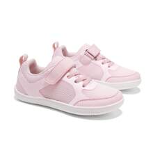 Kids Hook And Loop Casual Sneakers Lightweight Versatile School Shoes For Spring/Summer - Pink - View 9