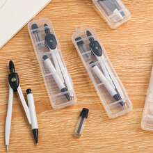 1pc - Compass Set, Learning Drawing Aid Tool - Multicolor - View 4