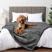 Manta impermeable para mascotas, protector de muebles reversible de felpa Sherpa, Mat resistente a líquidos para perros y gatos, adecuado para mascotas pequeñas/medianas/grandes