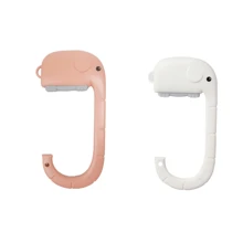 Ganci per borse da tavolo 2/4/6, ganci portatili per borse, portaoggetti laterali per zaini, staffe appendiabiti - Multicolore - Visualizzare 2