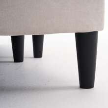 Combination Sofa Bed, Convertible Combination Sofa U-Shaped Sofa With Footstool And Storage Space, Freely Combined, Suitable For Living Room, Living Room/Bedroom/Office/Small Space 2-Person Combination Sofa - Beige - View 7