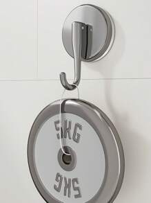 1 Stück Haftender, rückstandsfreier Haken ohne Bohren, für Badezimmer, Küche, Wohnzimmer, Schlafzimmer, starke Wandhalterung für Hüte, Kleidung, Schlüssel, Handtücher, Taschen usw. Heimdekoration, Badezimmerorganisation, Schulanfang