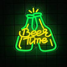 Bar Neon Sign, Beer LED Neon Light For Wall Decor, USB Powered Neon Bar Signs, Acrylic Bar Neon Lights Man Cave, Bedroom, Home Bar, Store, Club, Bistro, Party, Christmas,USB Power Supply Can Be Reused, Comes With Accessories, And Is Easy To Install.