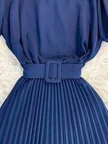 Women Dresses - 藏蓝色 - 查看 2