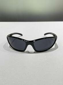 Óculos de Moda Retrô Y2K Cool Girl para Homens e Mulheres, Óculos Oversized de Moda de Rua Europeia e Americana Hip-Hop, Óculos de Estilo Punk Funcional para Verão, Praia, Viagens, Uso Externo
