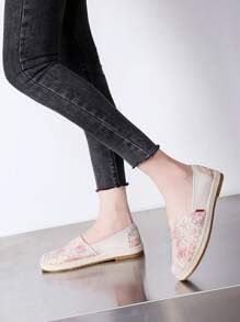 全新软底托马斯老北京休闲帆布鞋女款百搭时尚玛丽珍平底鞋