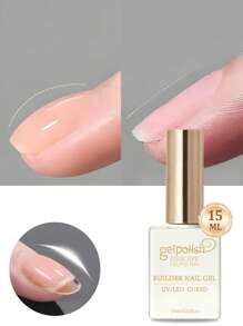 15ML Clear Building Nail Gel Nail Polish For Strengthener Gel Extension Gel Base Coat In A Bottle Soak Off Uv Led Gel Nail Extension