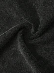 Camiseta casual de hombre con efecto de distorsión y nieve, para primavera/verano